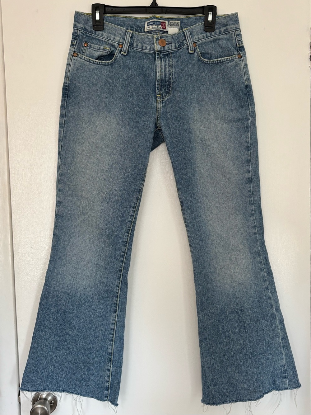 Vintage Old Navy Medium Wash Wide-Leg Flare Jeans